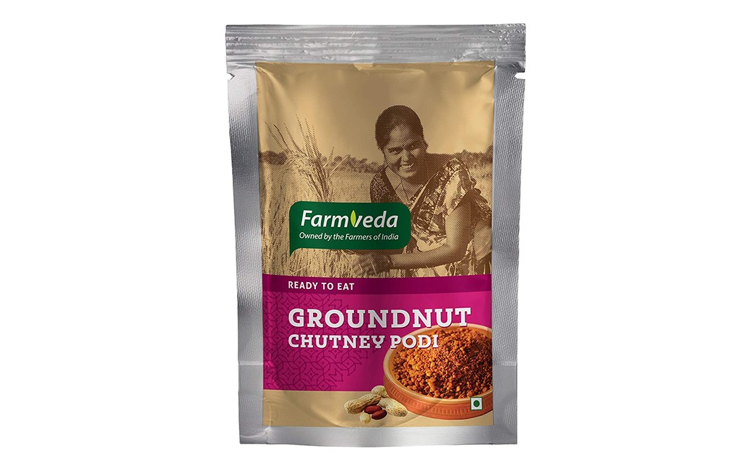 Farmveda Groundnut Chutney Podi    Pack  100 grams